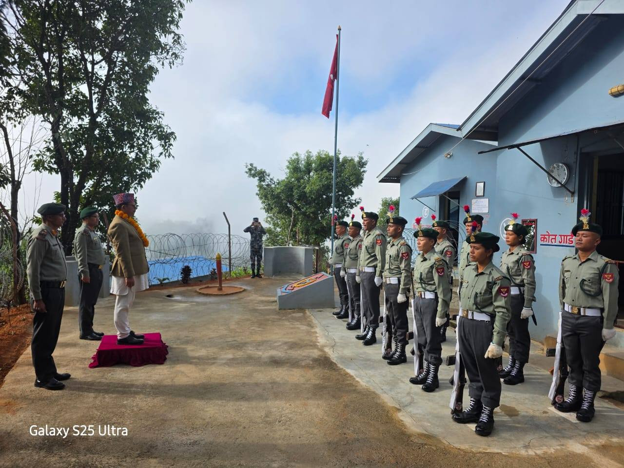 मिति २०८२ कार्तिक २५ गते गोरखा जिल्लाका प्रमुख जिल्ला अधिकारी श्री तुलसी बहादुर श्रेष्ठद्वारा सशस्त्र प्रहरी बल नेपाल नं. २९ गुल्म हे.क्‍वा. गोरखाको अनुगमन सम्पन्न भयो ।